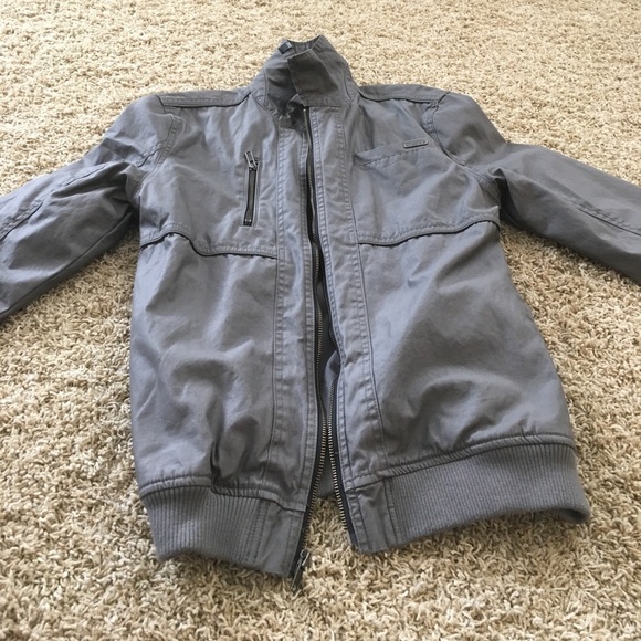 Grey Ambiguous Jacket Men Size Small (worn by me!) EUC - Picture 2 of 3